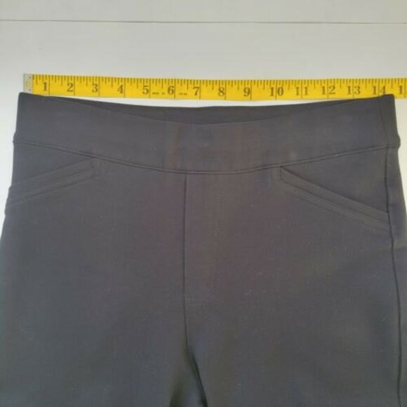Spanx The Perfect Black Pant Back Seam Skinny Pants Medium petite compression - Picture 4 of 12